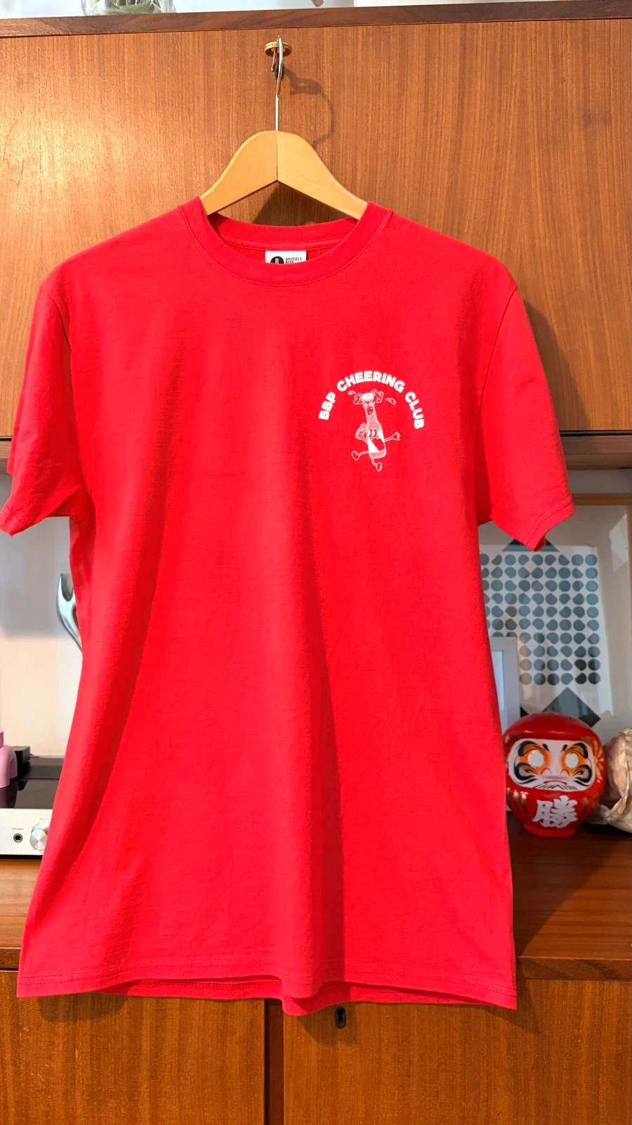 T-shirt 100% coton BBP Brussels Beer Project belgian beer rouge blanc S neuf new graphique imprimé – photo 2